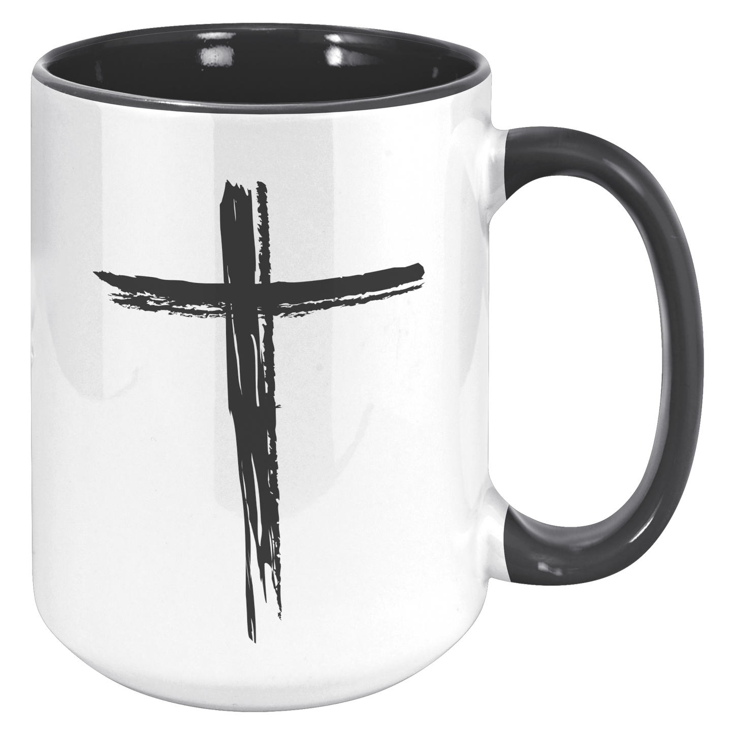 Cross Print Mug