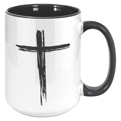 Cross Print Mug