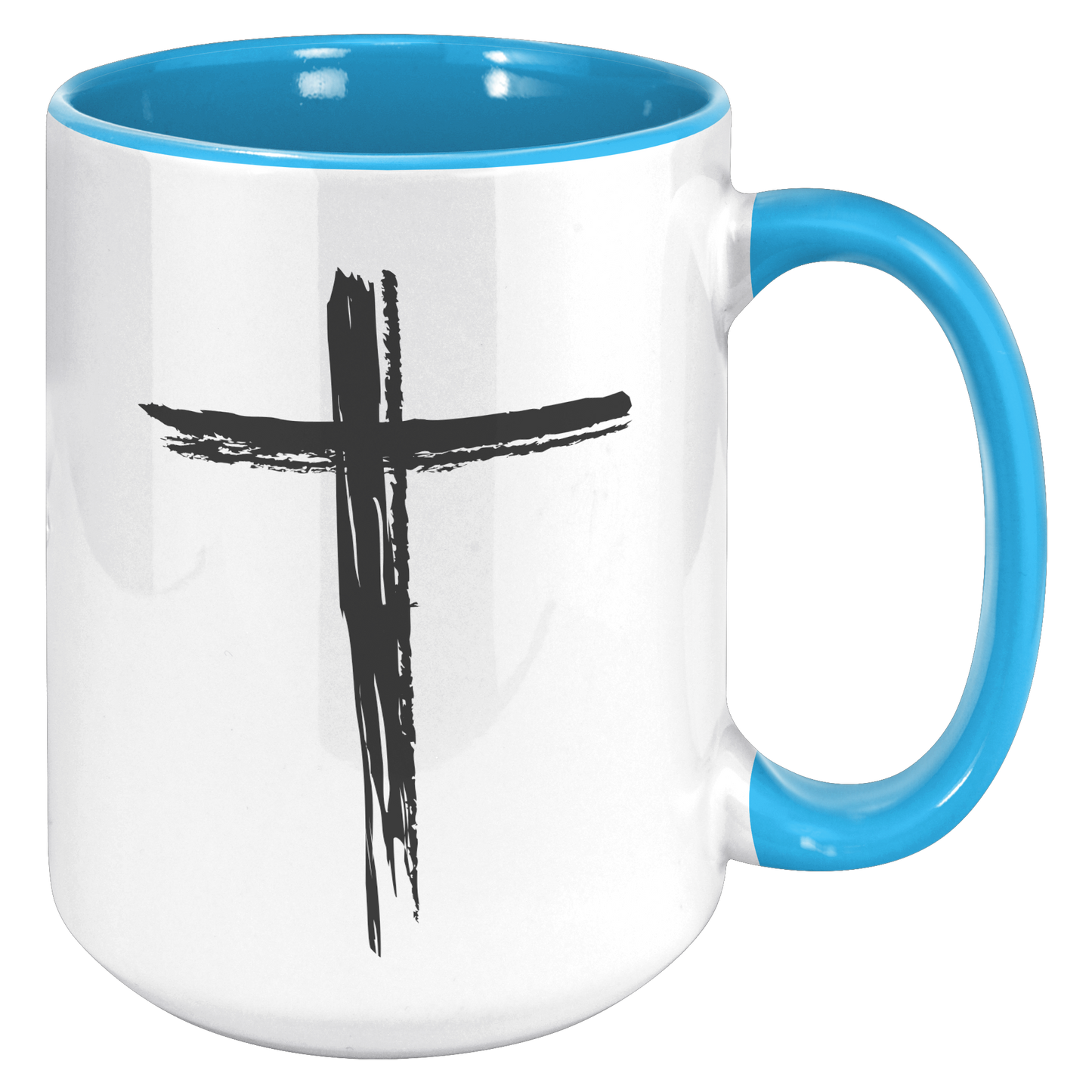 Cross Print Mug