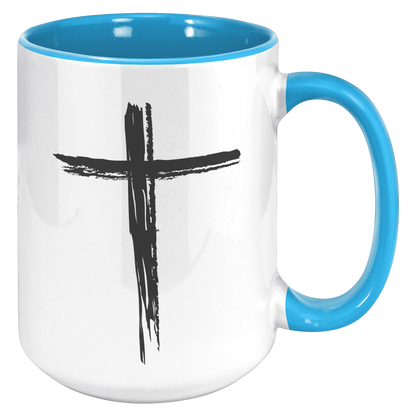 Cross Print Mug