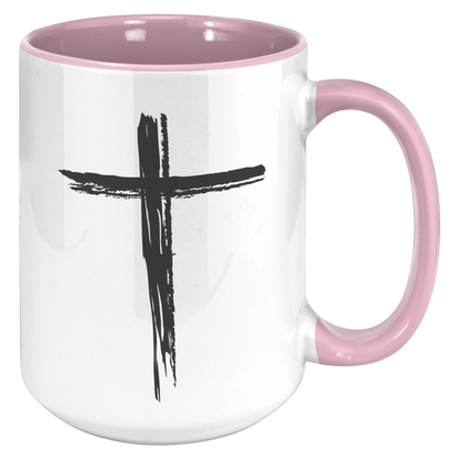 Cross Print Mug