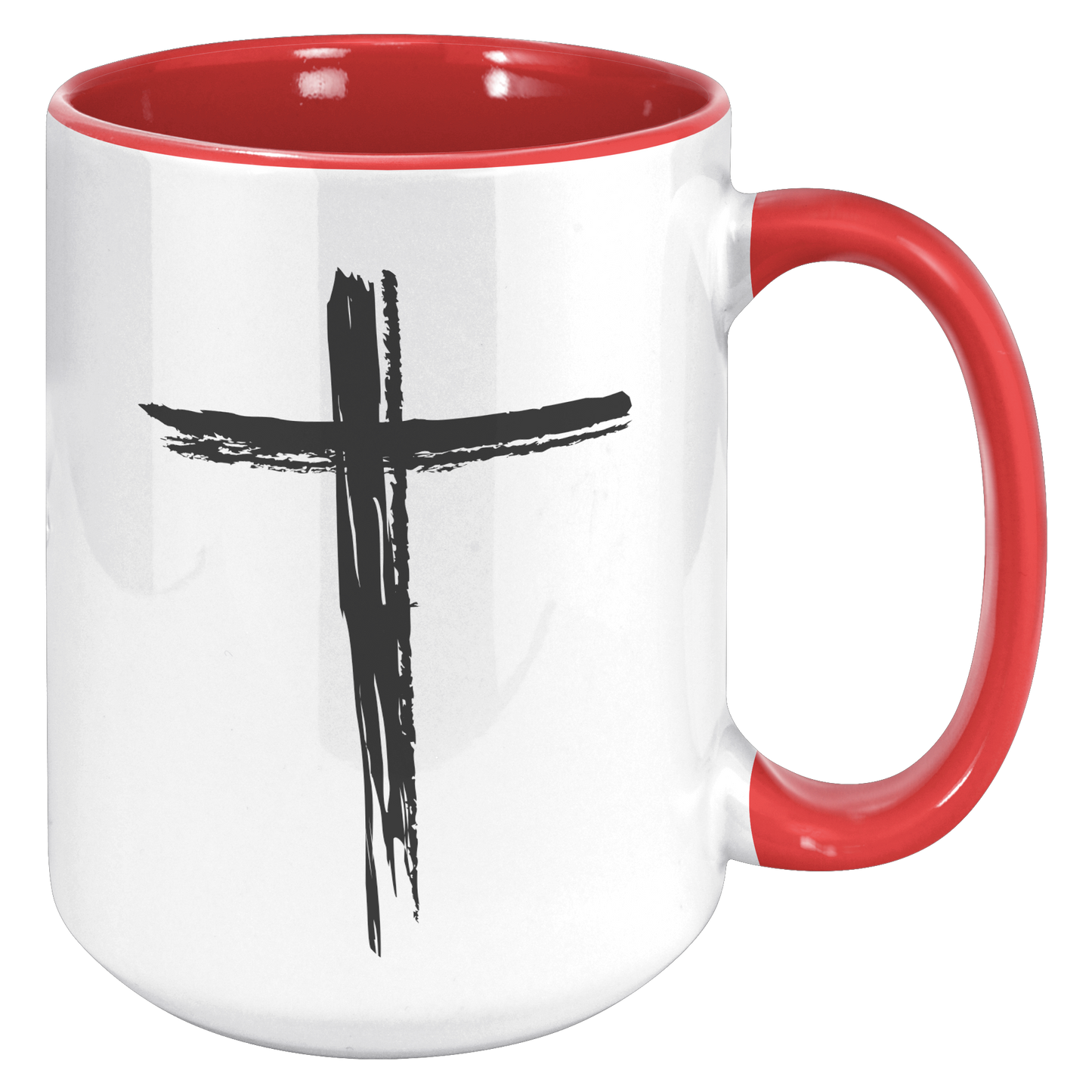 Cross Print Mug