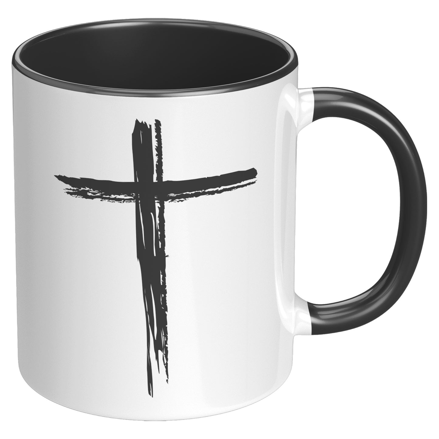 Cross Print Mug