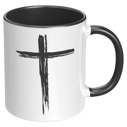 Cross Print Mug