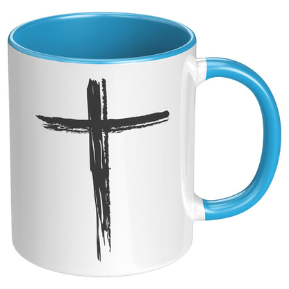 Cross Print Mug