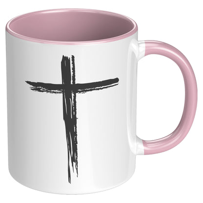 Cross Print Mug